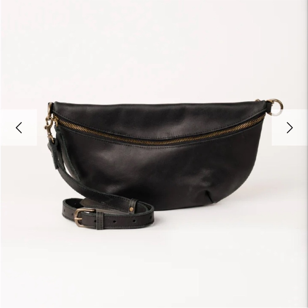ABLE Berkeley Belt Bag Black